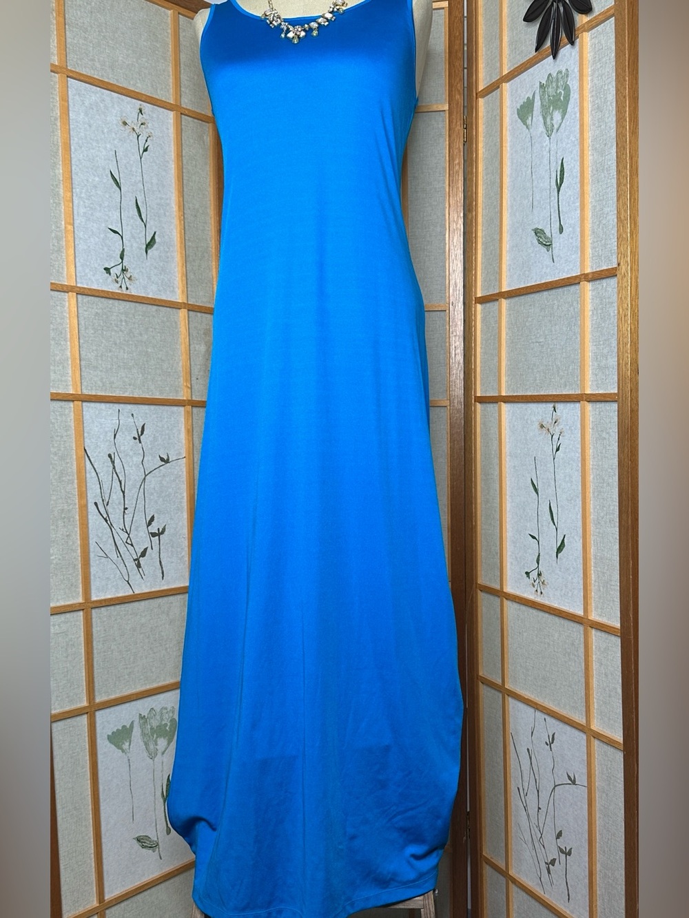 NWT Gorgeous vintage 1990s Lauren Ralph Lauren sleeveless column maxi Size Small